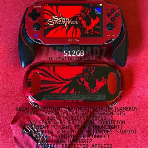 Sony Ps Vita OLED 512GB Custom Modded tons of games and emulators. No scratches | Edc bag, Ps ...