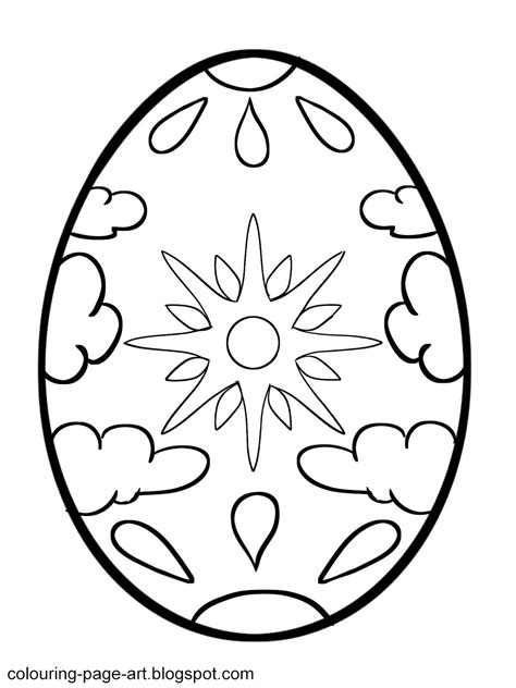 Printable Easter Egg Designs