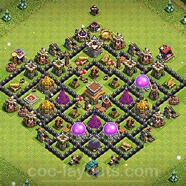 Town Hall 8 Defense Layout