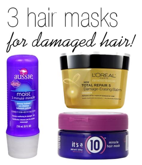 3 Amazing Hair Masks for Damaged Hair | Hair mask for damaged hair, Hair mask, Damaged hair