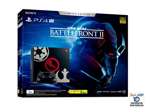 The Sony PS4 Pro Star Wars Battlefront II Limited Edition Details!