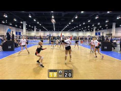 Club V 18-1 vs VC United 18-1 club volleyball 1/30/22 - YouTube