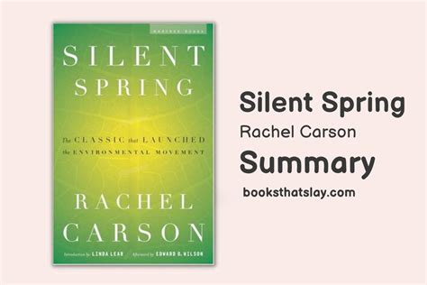 Silent Spring by Rachel Carson | Book Summary