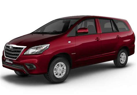 Toyota Innova Colors, 6 Toyota Innova Car Colours Available in India ...