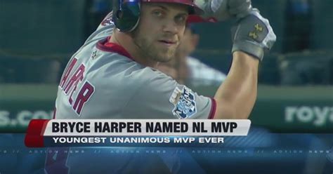 Bryce Harper wins National League MVP