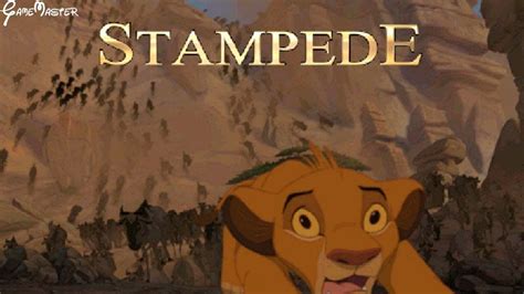 The Lion King: Simba's Mighty Adventure - LEVEL 3: STAMPEDE - Walkthrough - YouTube