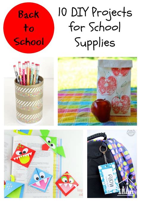 10 Back to School DIY Projects