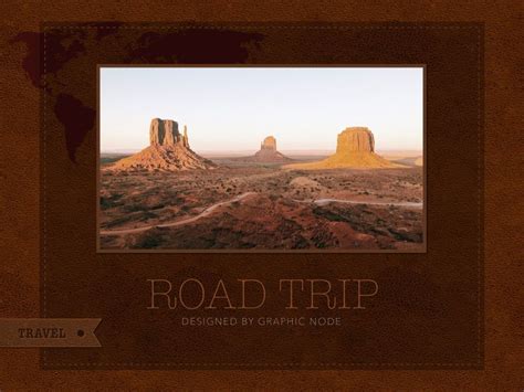 Road Trip Powerpoint Presentation Template par Graphic Node sur PoweredTemplate. Modele ...