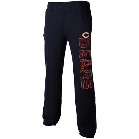 Youth Chicago Bears Navy Blue Fan Gear Refract Fleece Pants - NFLShop.com