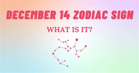 December 14 Zodiac Sign Explained | So Syncd