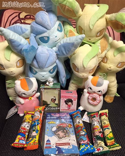 UFO Catcher Adventures – I Love Eevee: Leafeon & Glaceon Plush ...