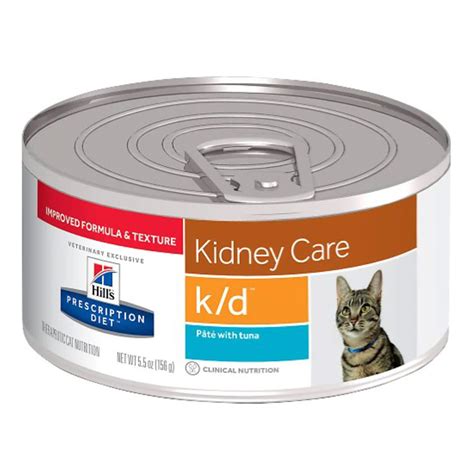 Buy Hills Prescription Diet k/d Kidney Care with Tuna Canned Cat Food ...