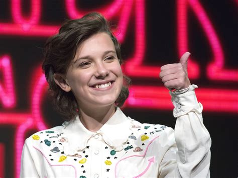 'Stranger Things' Actress Millie Bobby Brown Goes Seriously Hard at th | SELF