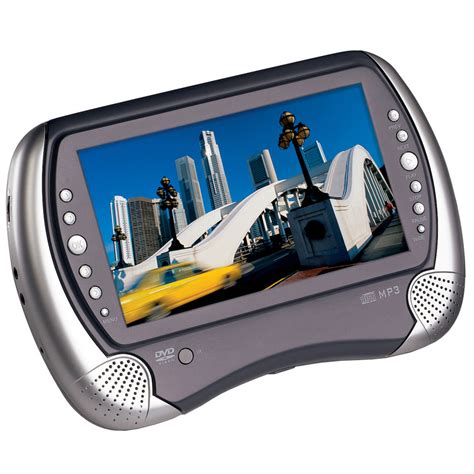 The Rugged 7 Inch DVD Player - Hammacher Schlemmer