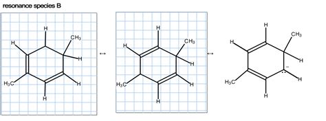 Solved: Below Are Two Sets Of Resonance Structures. Where ... | Chegg.com