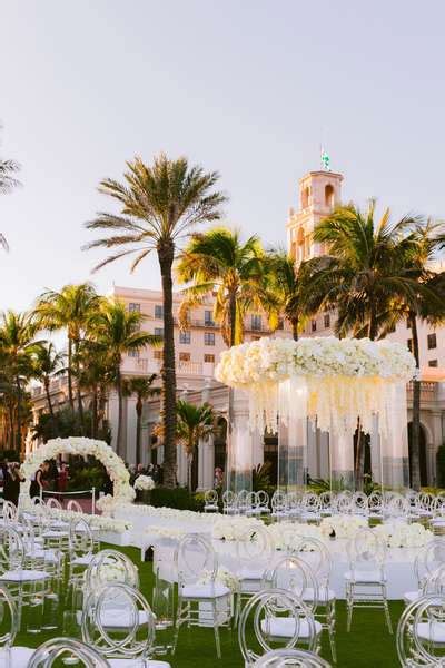 Real Wedding: Tropical Winter Wedding at The Breakers