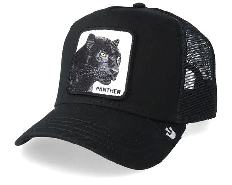 Black Panther Black/Black Trucker - Goorin Bros. caps - Hatstoreworld.com