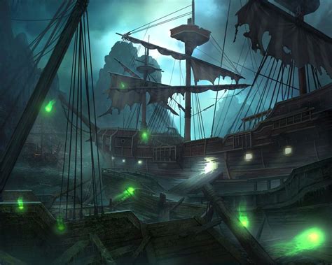 Ghost Ship - Characters & Art - Atlantica Online | Ghost ship art ...