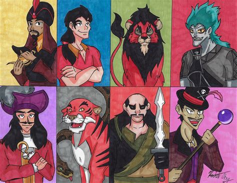 Disney Villains male - Etsy