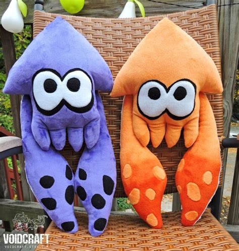 Splatoon Inkling Squid Plushie MADE TO ORDER Plush by voidcraft