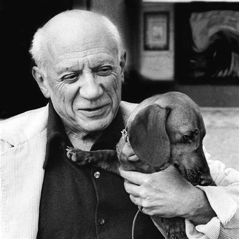 Pablo Picasso & his Dog Pablo Picasso, Love Dogs, Puppy Love, Dachshund ...