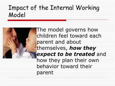 PPT - Clinical Application of Attachment Concepts: The Internal Working Model PowerPoint ...