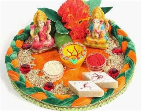 Diwali Puja Thali Decoration: Diwali Pooja Thali Ideas & Wallpapers ...