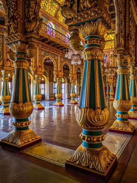 Inside Mysore Palace | Mysore palace, Ancient indian architecture ...