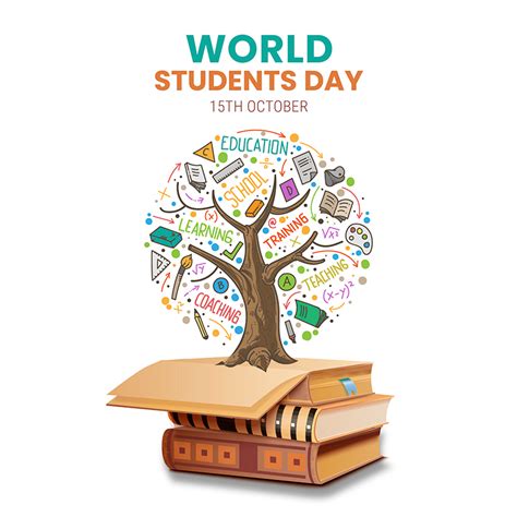 World Students Day Templates free download in the vector format