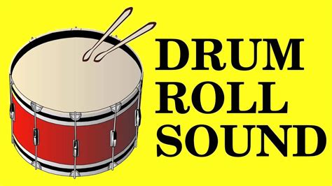 Drum Roll Sound Effect - YouTube