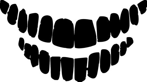 SVG > creepy smile halloween - Free SVG Image & Icon. | SVG Silh