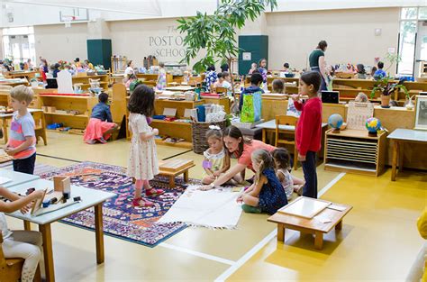 The Biggest Montessori Classroom You’ve Ever Seen Is Now In Session in the Post Oak School Gym ...