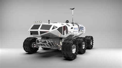 Concept Mars Rover Vehicle 3D model | CGTrader