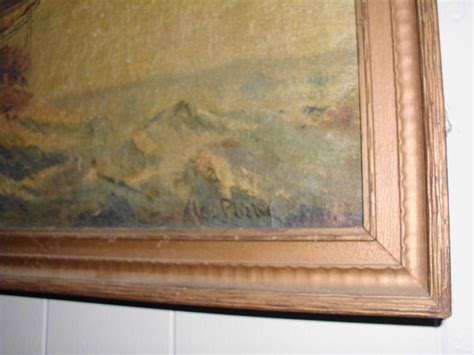 Oil Painting (late 1800's ?) unidentified. | Collectors Weekly