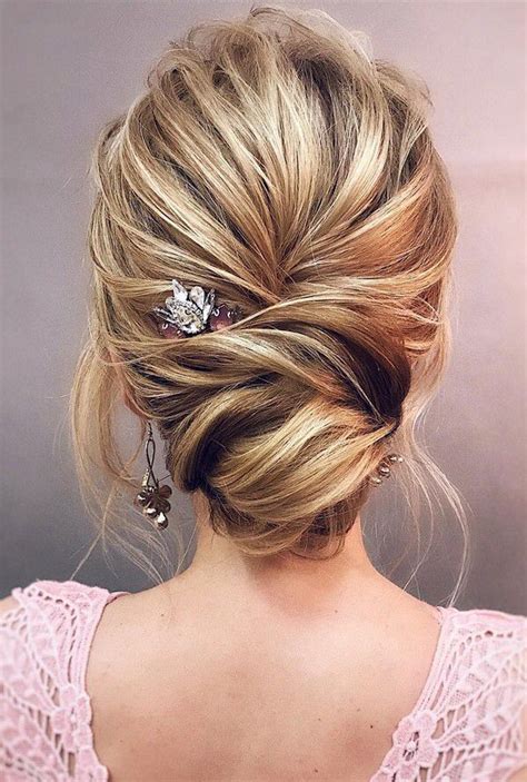 ️ 12 So Pretty Updo Wedding Hairstyles from TonyaPushkareva - Emma Loves Weddings | Easy hair ...