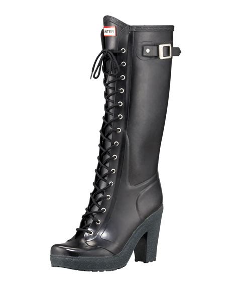 Hunter Boot Heeled Rain Boot