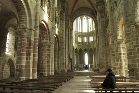 Inside Mont St Michel - my recent visit to the abbey