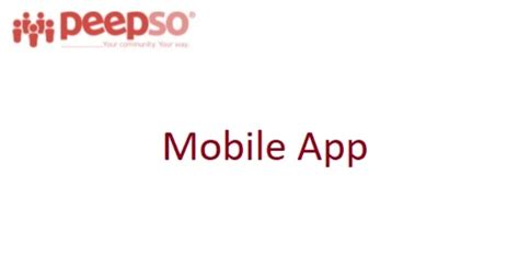 PeepSo Mobile App 6.2.5.0 - WP Themes & Plugins