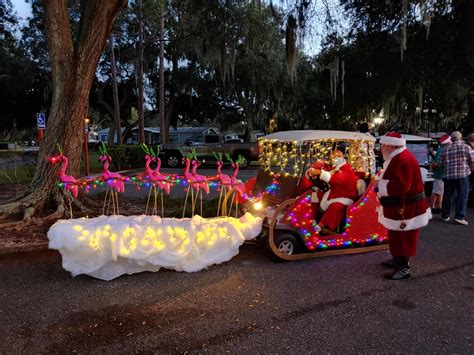 Lakes at Leesburg Annual Golf Cart Christmas Parade Spreads Holiday Cheer - Four Star Homes