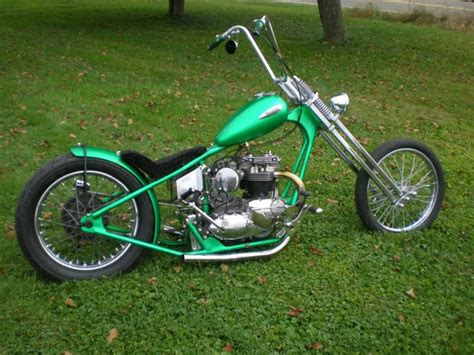 TRIUMPH CUSTOM CHOPPER SPRINGER 750cc TR7 HARD for sale on 2040-motos