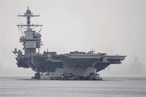 Dstl Specialists Aid USS Gerald R Ford Carrier Visit | Mirage News