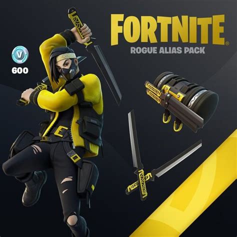 Fortnite - Rogue Alias Pack - Deku Deals