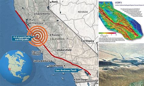 134 earthquakes rattle San Andreas fault in just one week | Daily Mail Online