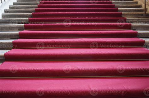 Red carpet on stair 3169685 Stock Photo at Vecteezy