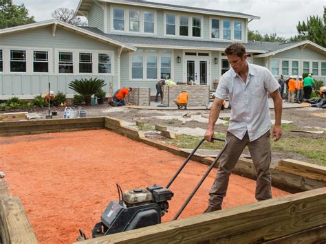 How to Build a Bocce Ball Court | Outdoor remodel, Bocce ball court, Bocce ball