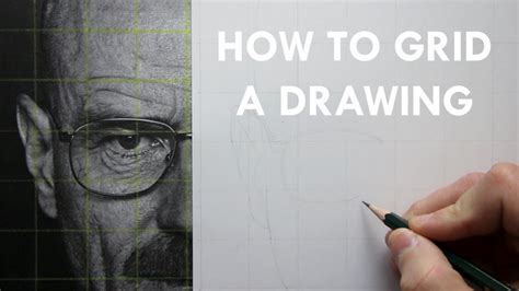 How To draw a realistic portrait using a GRID! Sketch a portrait | Drawing for beginners ...