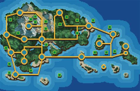 Hoenn Region Map, Gen 5 style by roxiewoxxiie on DeviantArt