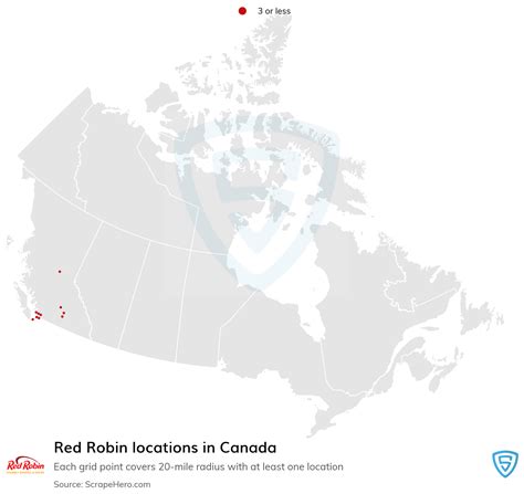 List of all Red Robin restaurant locations in Canada - ScrapeHero Data ...