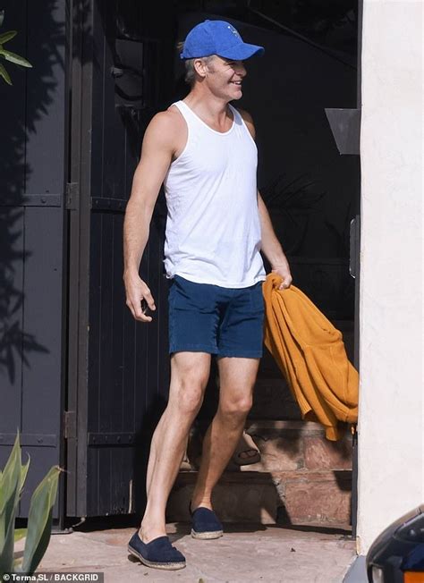 Chris Pine flaunts his toned arms and lean legs as he leaves a dance ...