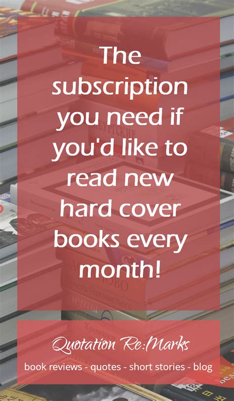 This is the perfect subscription box for readers! New books sent to your house every month ...